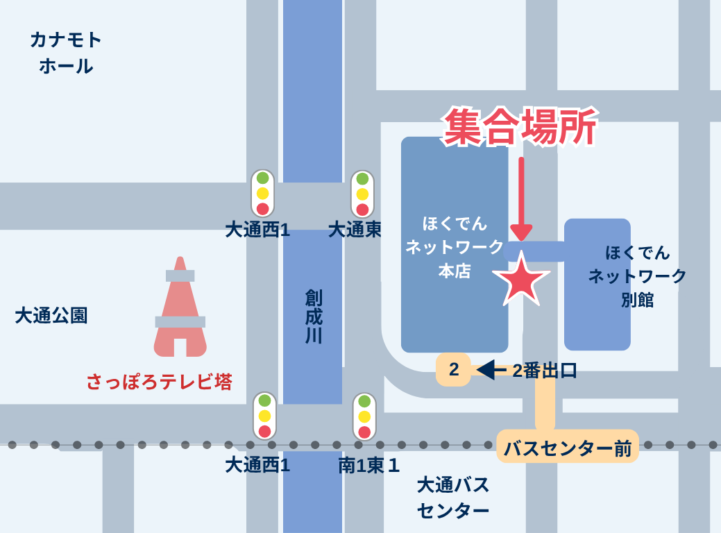 集合場所マップ